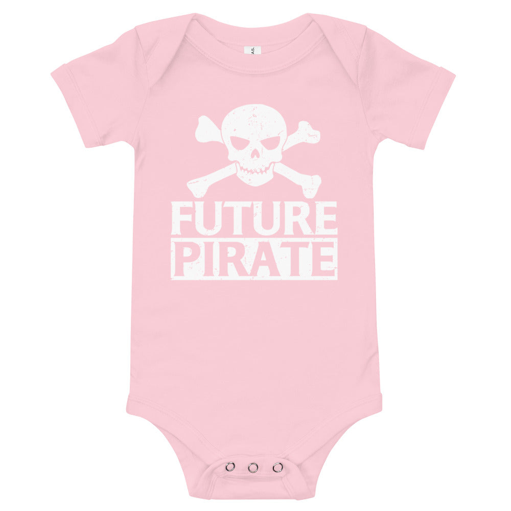 Future Pirate - Short Sleeve Onesie