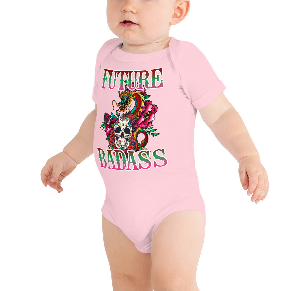 Future Badass - Short Sleeve Onesie