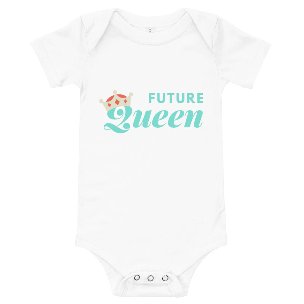 Future Queen - Short Sleeve Onesie
