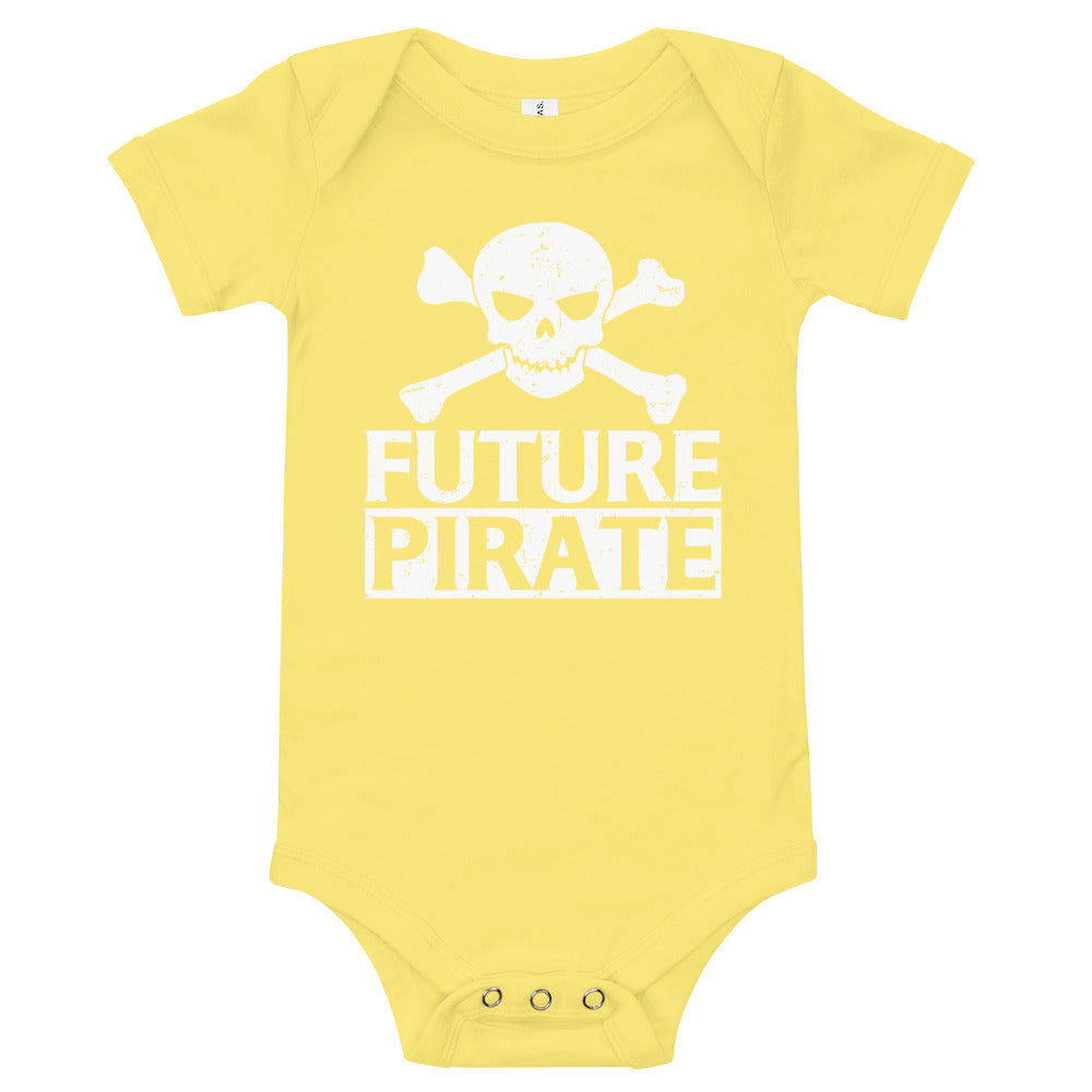 Future Pirate - Short Sleeve Onesie
