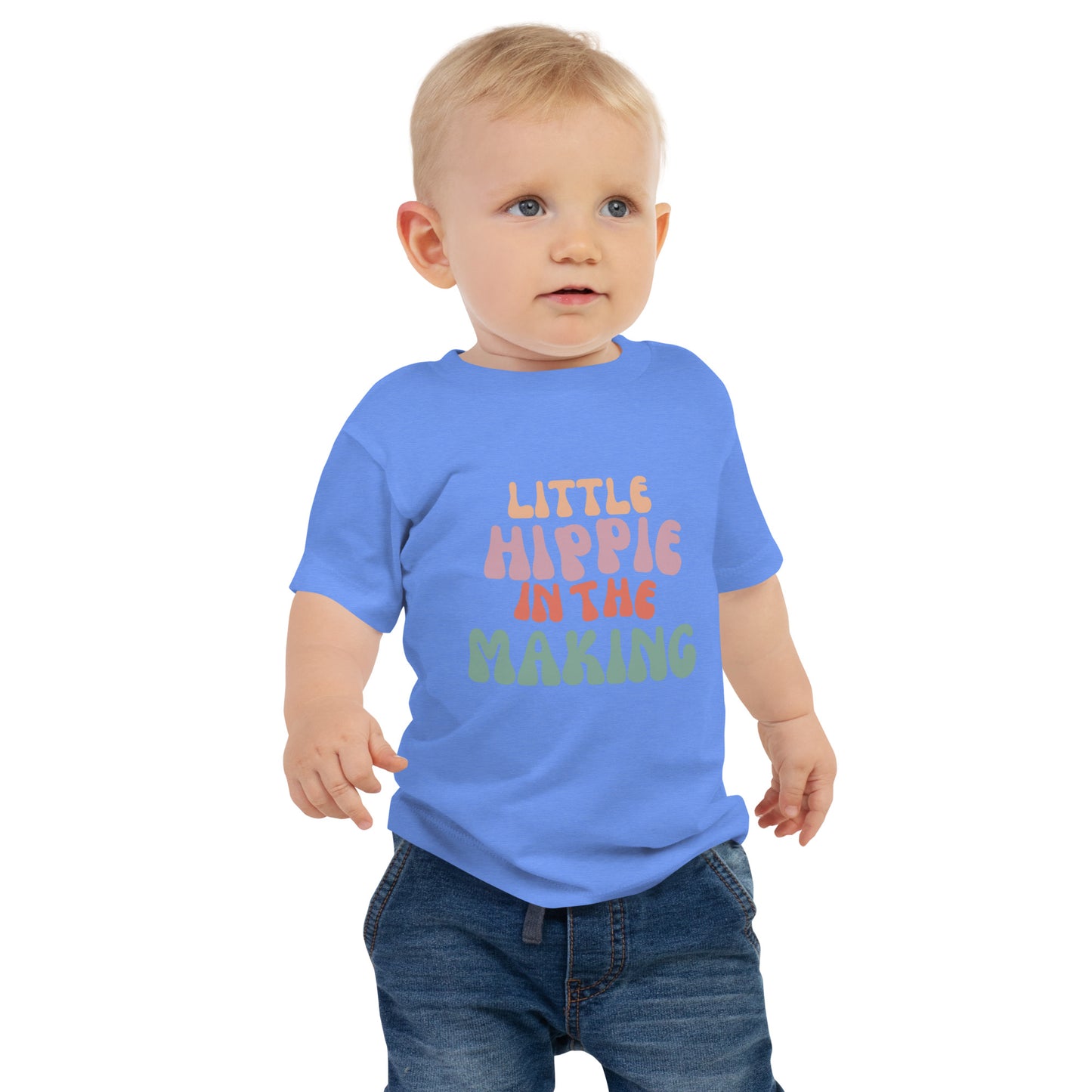 Little Hippie in the Making - Baby Jersey Short Sleeve Tee