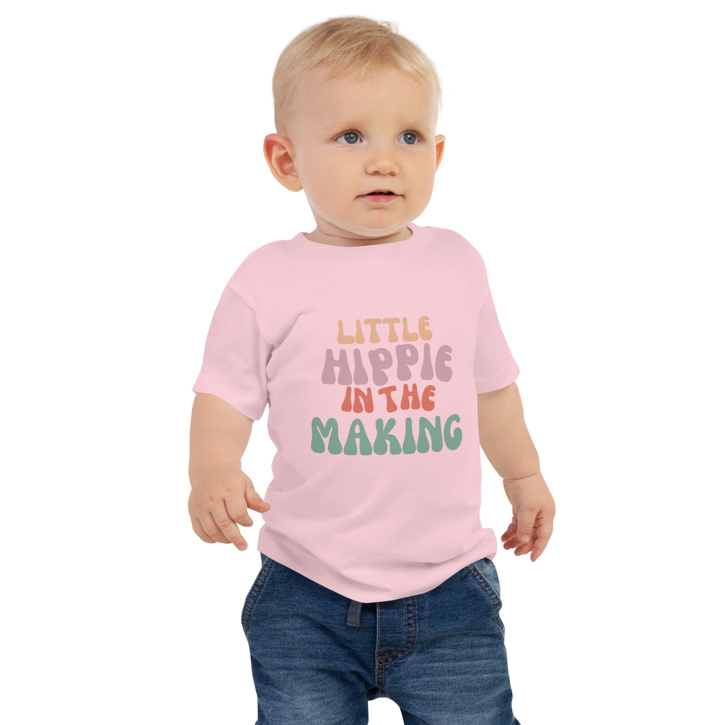 Little Hippie in the Making - Baby Jersey Short Sleeve Tee