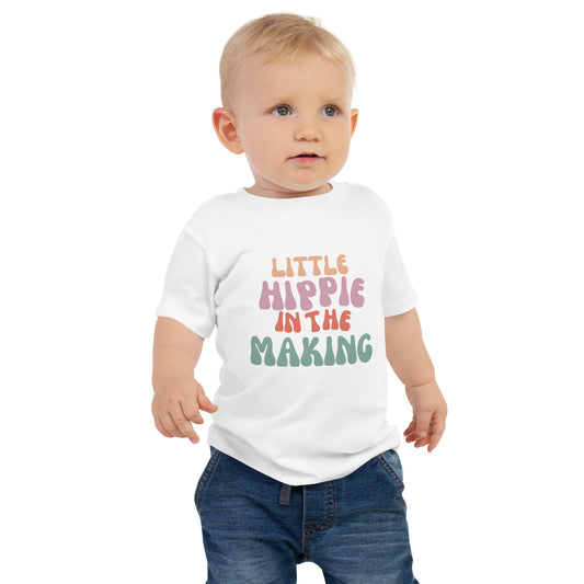 Little Hippie in the Making - Baby Jersey Short Sleeve Tee