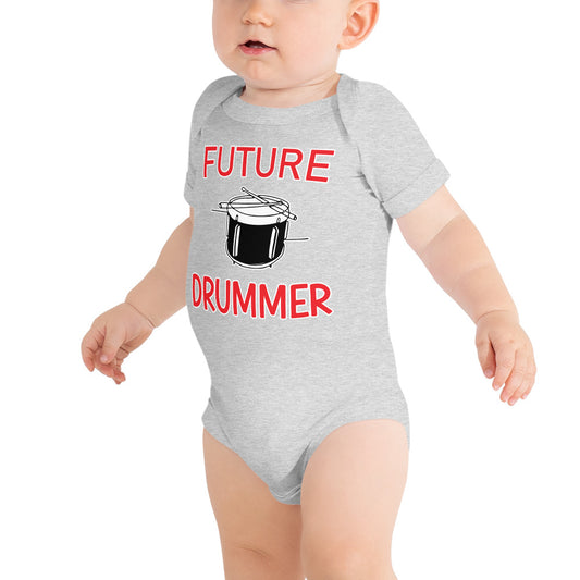 Future Drummer - Short Sleeve Onesie