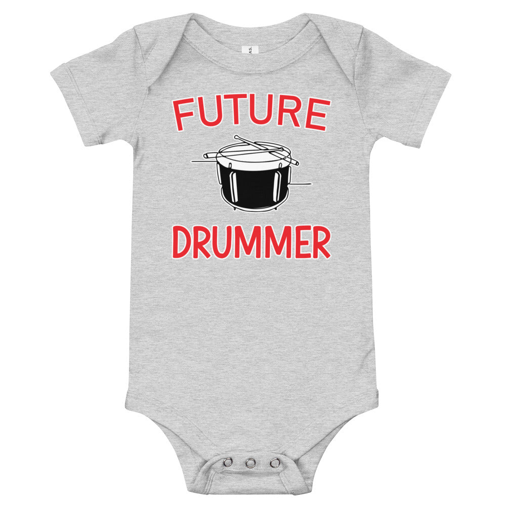 Future Drummer - Short Sleeve Onesie