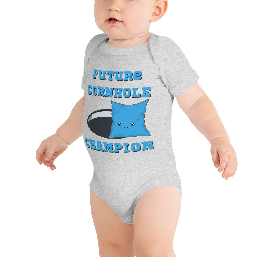 Future Cornhole Champion - Short Sleeve Onesie