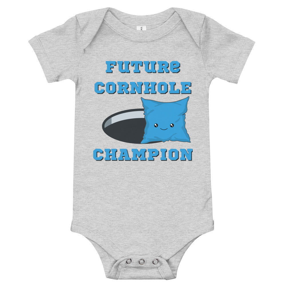 Future Cornhole Champion - Short Sleeve Onesie