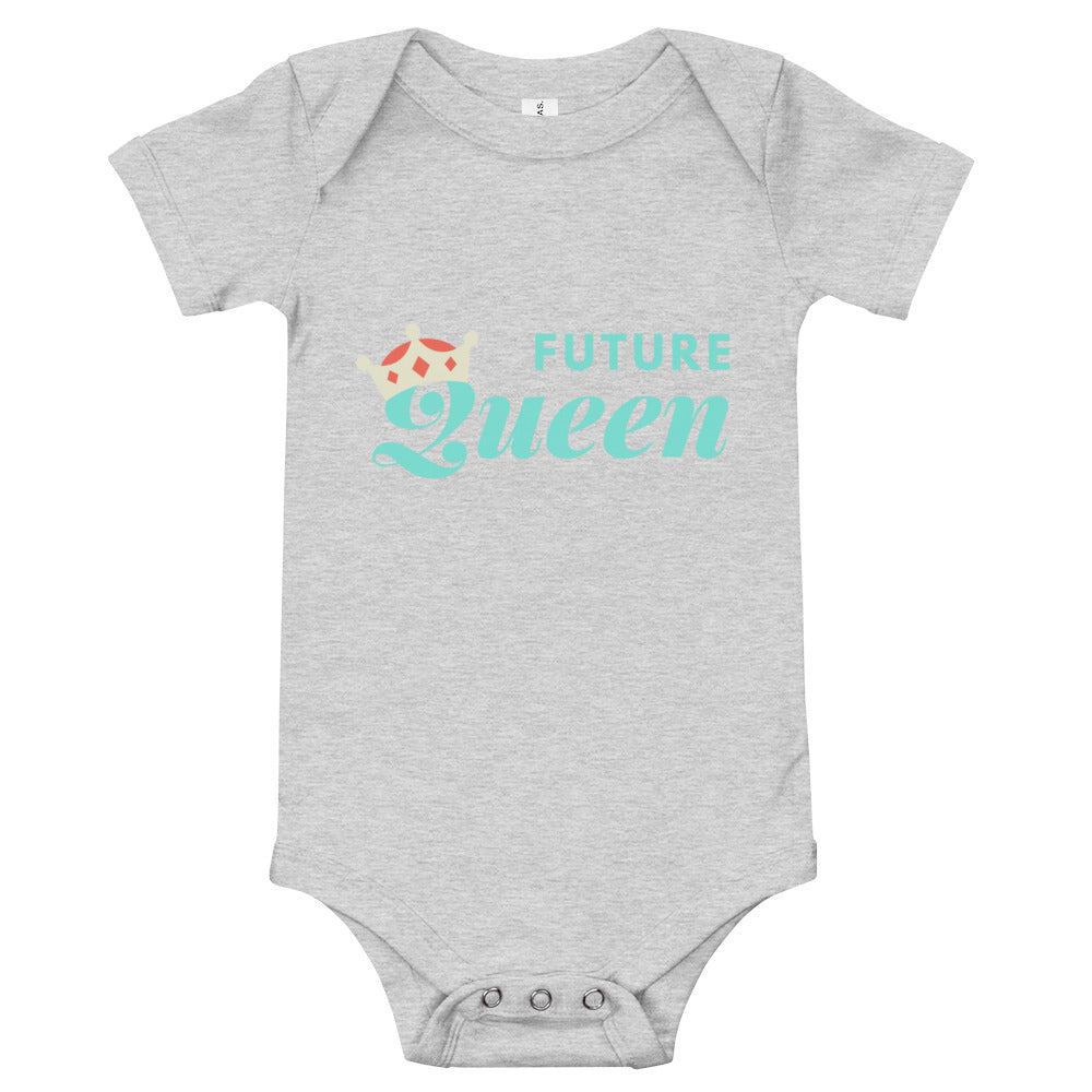 Future Queen - Short Sleeve Onesie