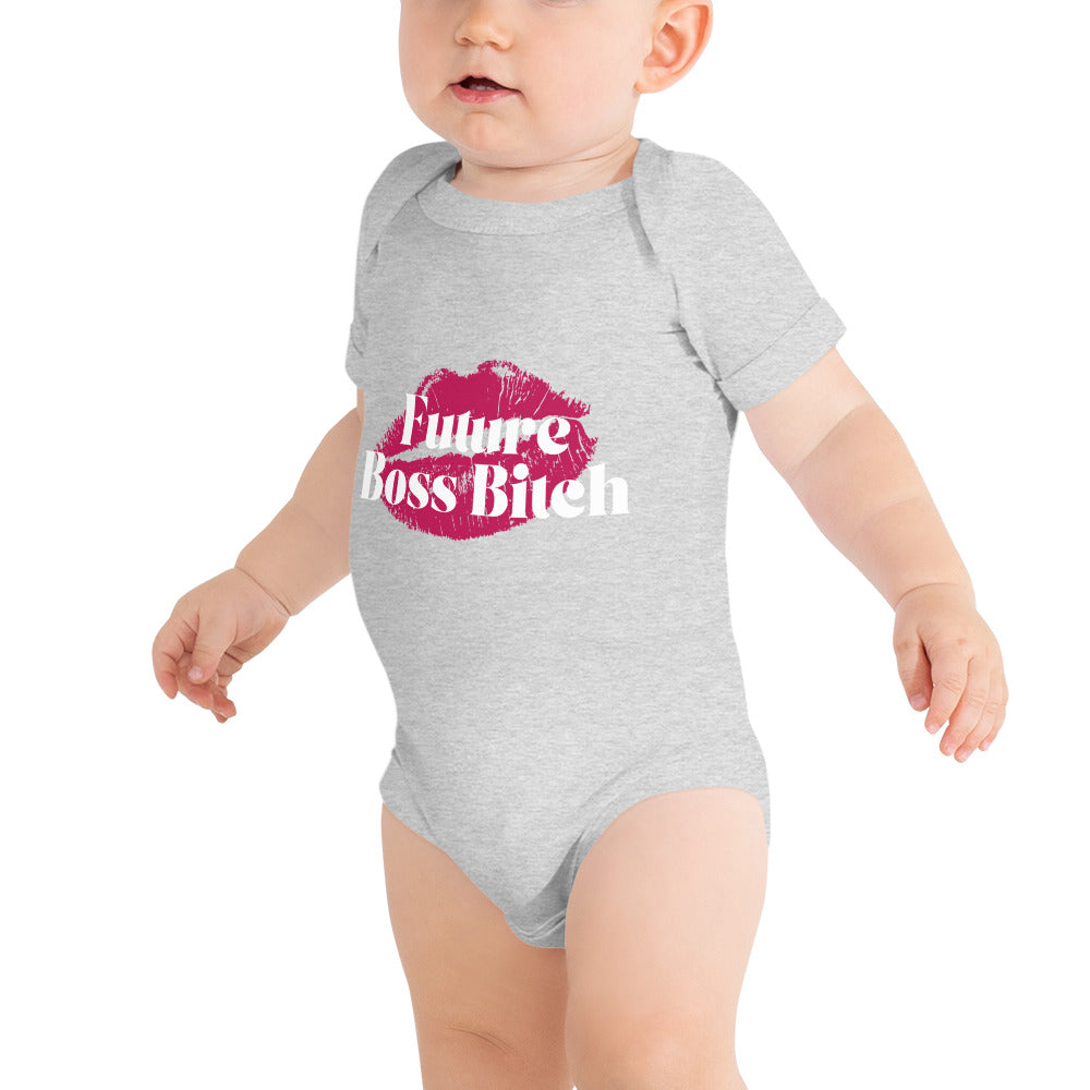 Future Boss Bitch - Short Sleeve Onesie