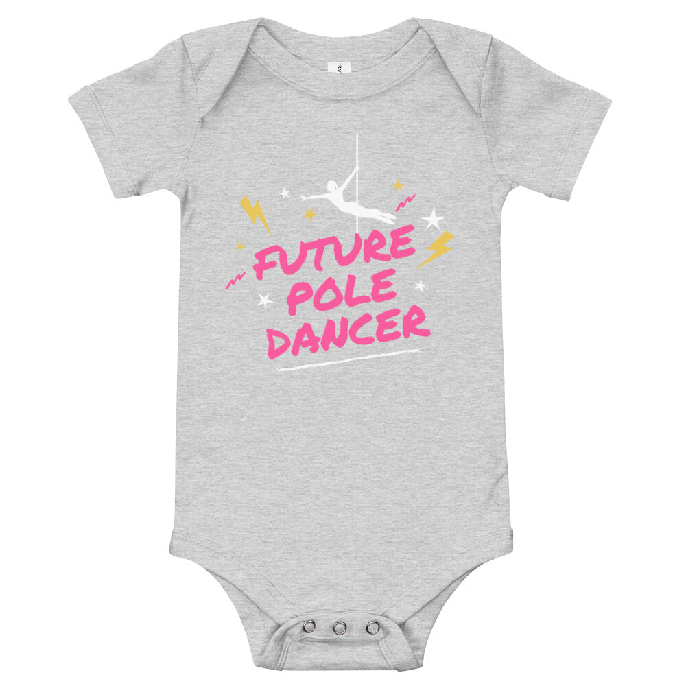 Future Pole Dancer - Short Sleeve Onesie