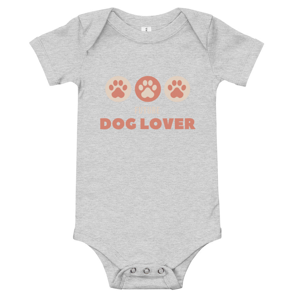 Future Dog Lover - Short Sleeve Onesie