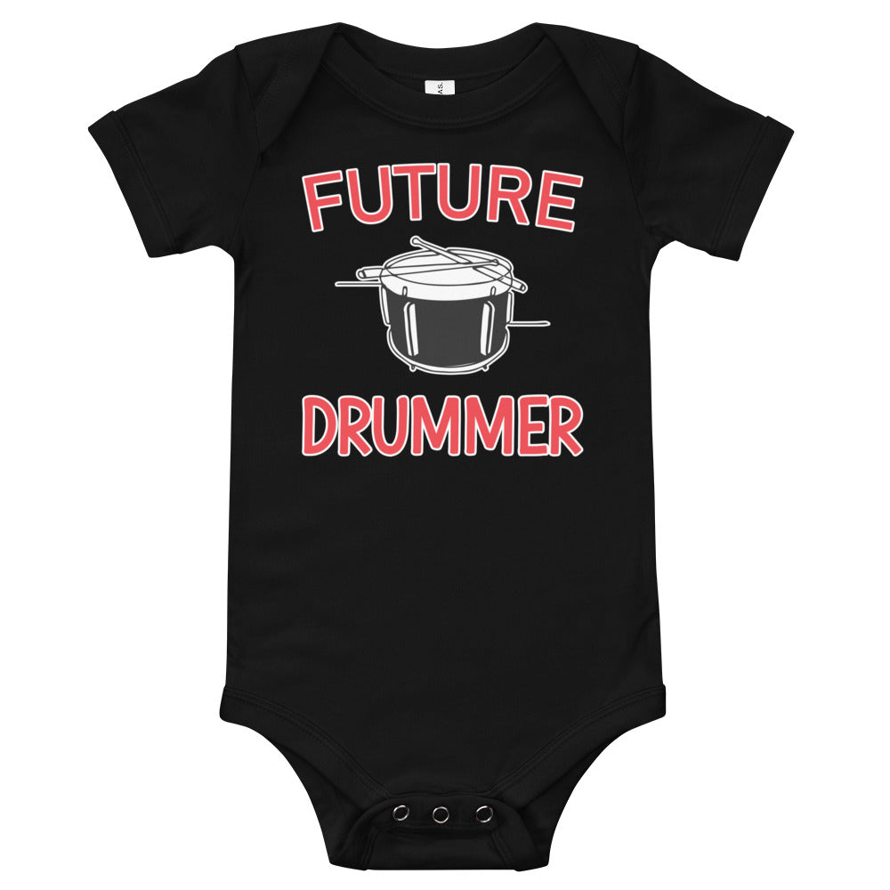 Future Drummer - Short Sleeve Onesie