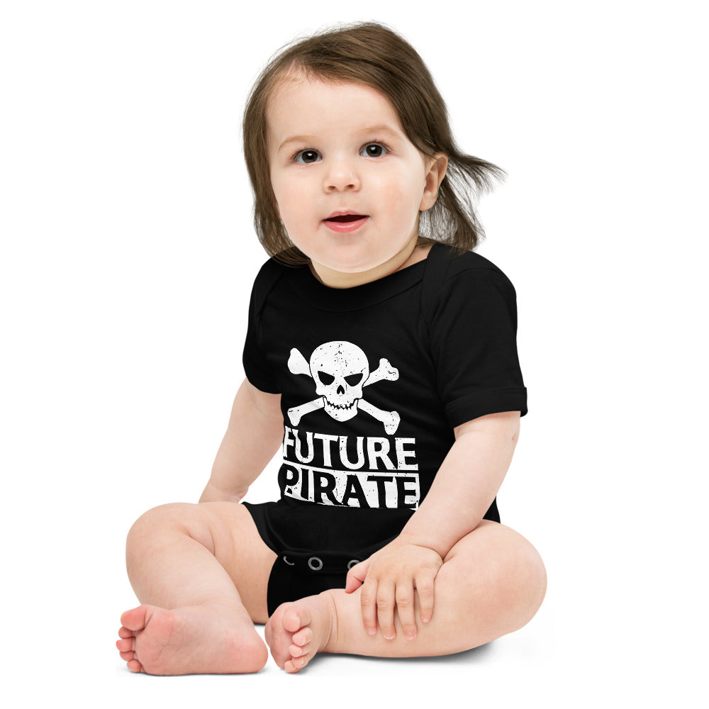 Future Pirate - Short Sleeve Onesie