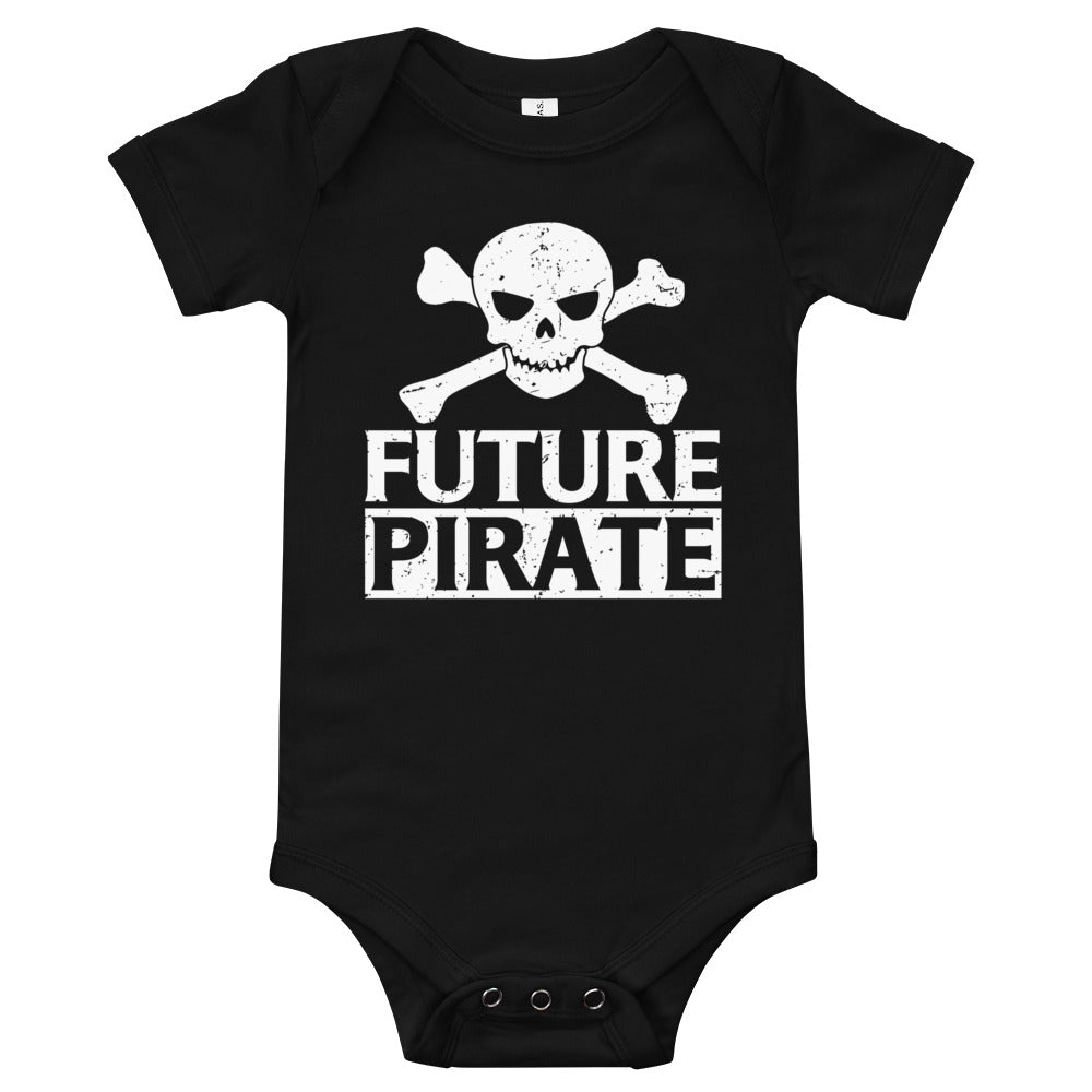 Future Pirate - Short Sleeve Onesie