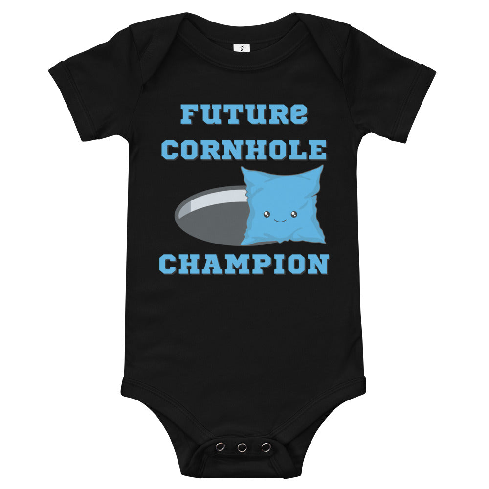 Future Cornhole Champion - Short Sleeve Onesie