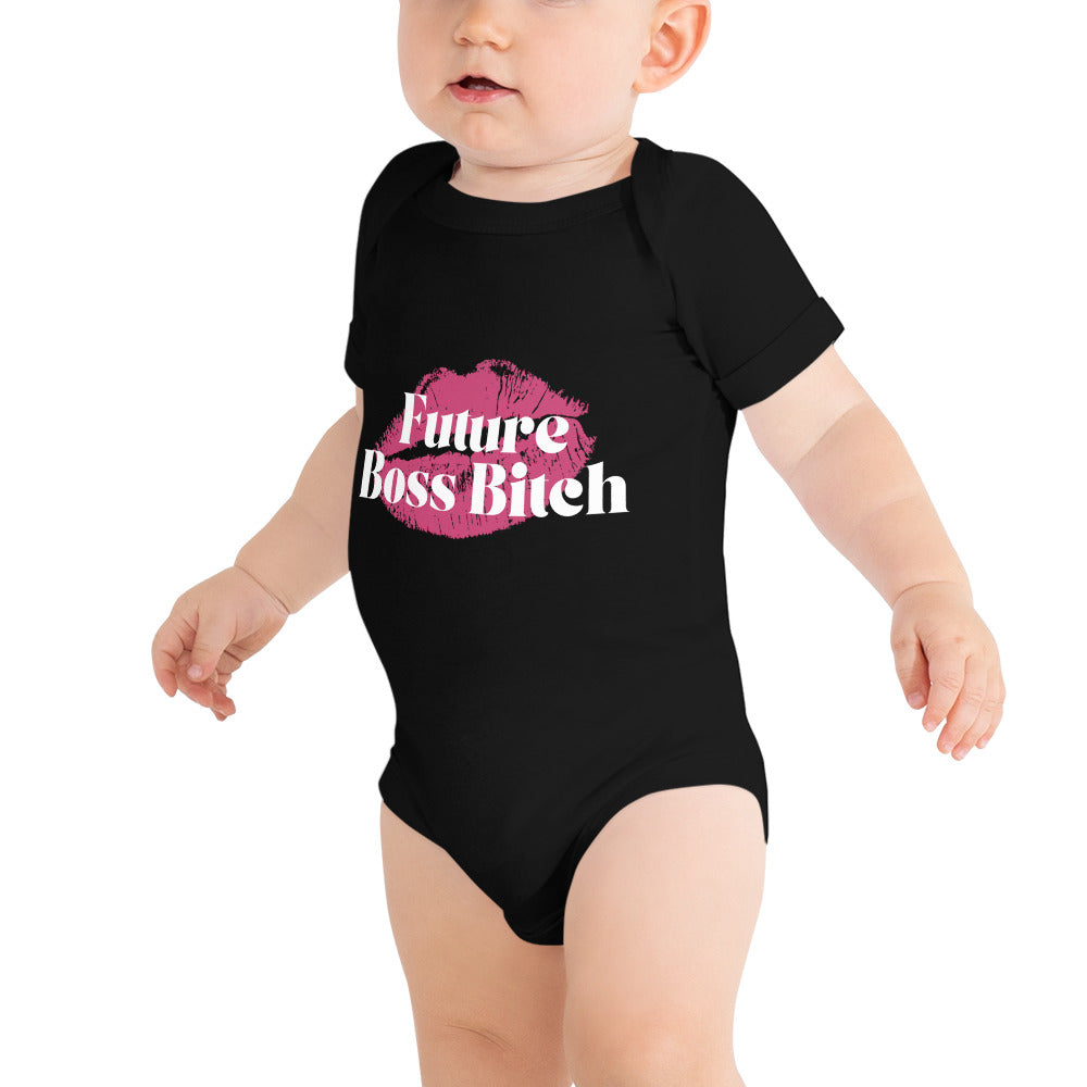 Future Boss Bitch - Short Sleeve Onesie