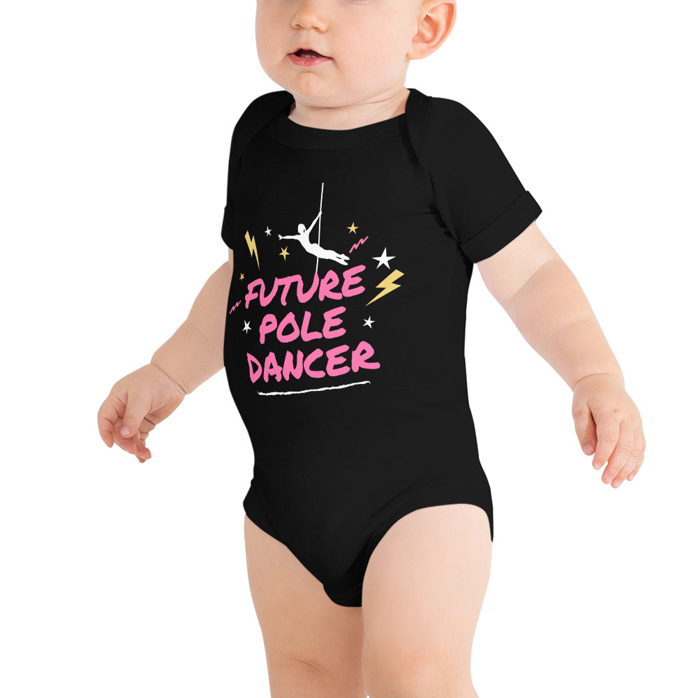 Future Pole Dancer - Short Sleeve Onesie