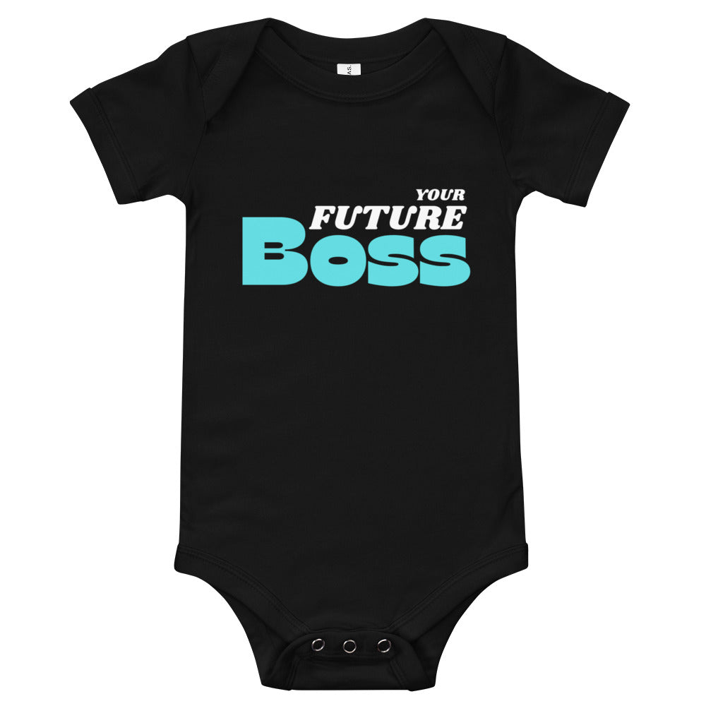 Your Future Boss - Short Sleeve Onesie