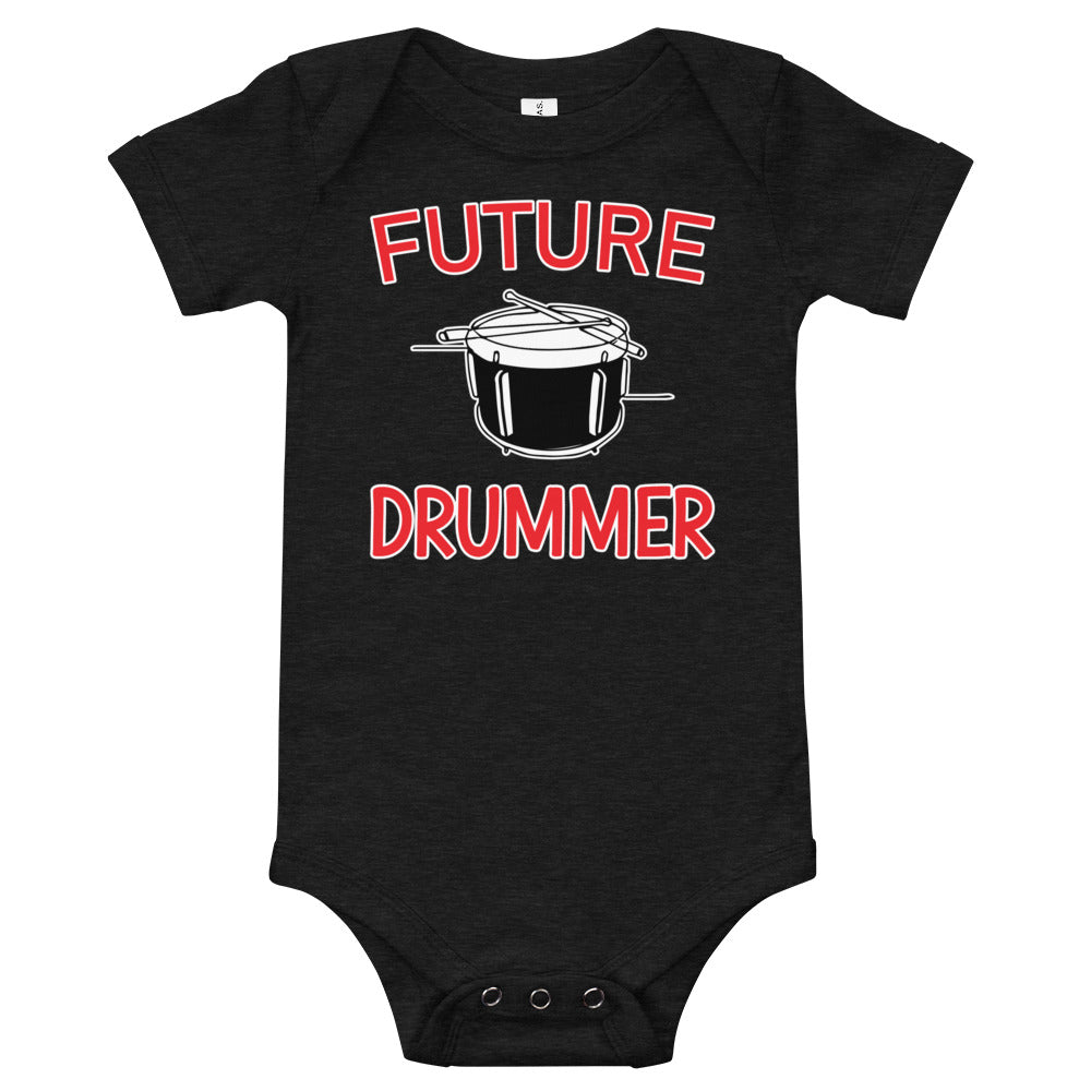 Future Drummer - Short Sleeve Onesie