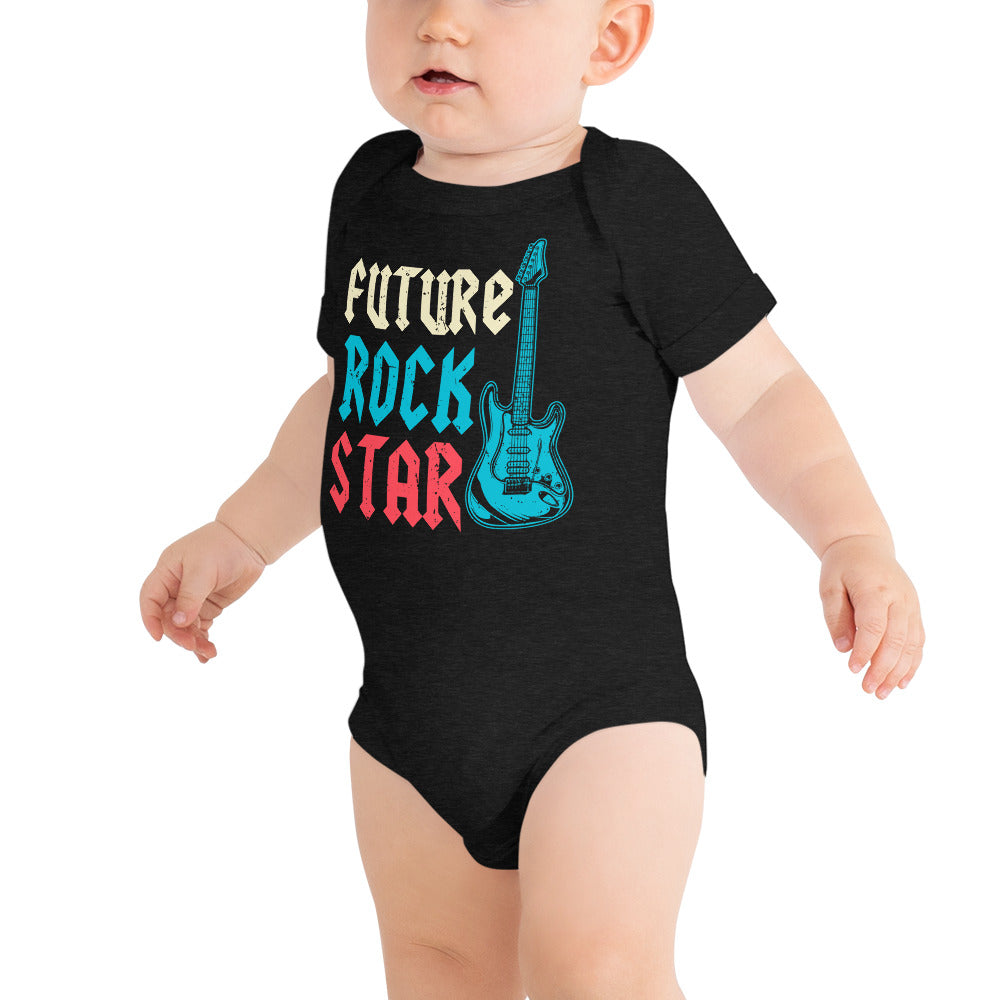 Future Rock Star - Short Sleeve Onesie – FutureTots
