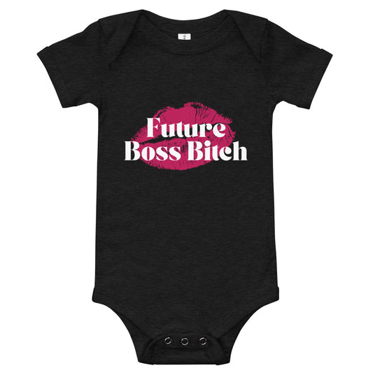 Future Boss Bitch - Short Sleeve Onesie