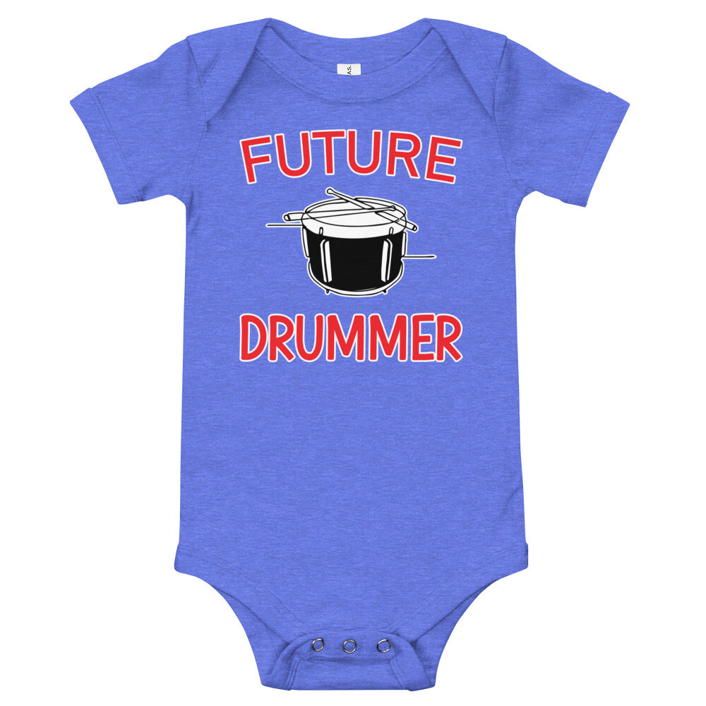 Future Drummer - Short Sleeve Onesie