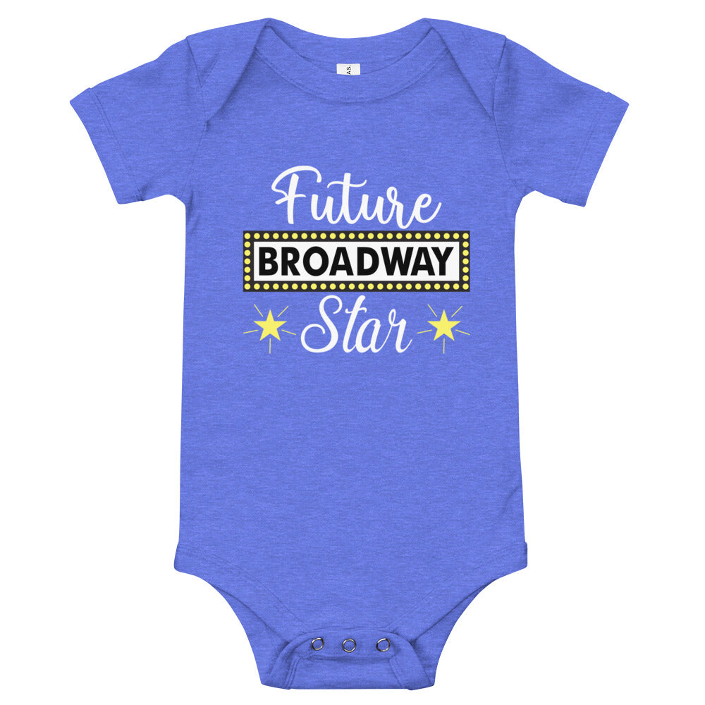 Future Broadway Star - Short Sleeve Onesie