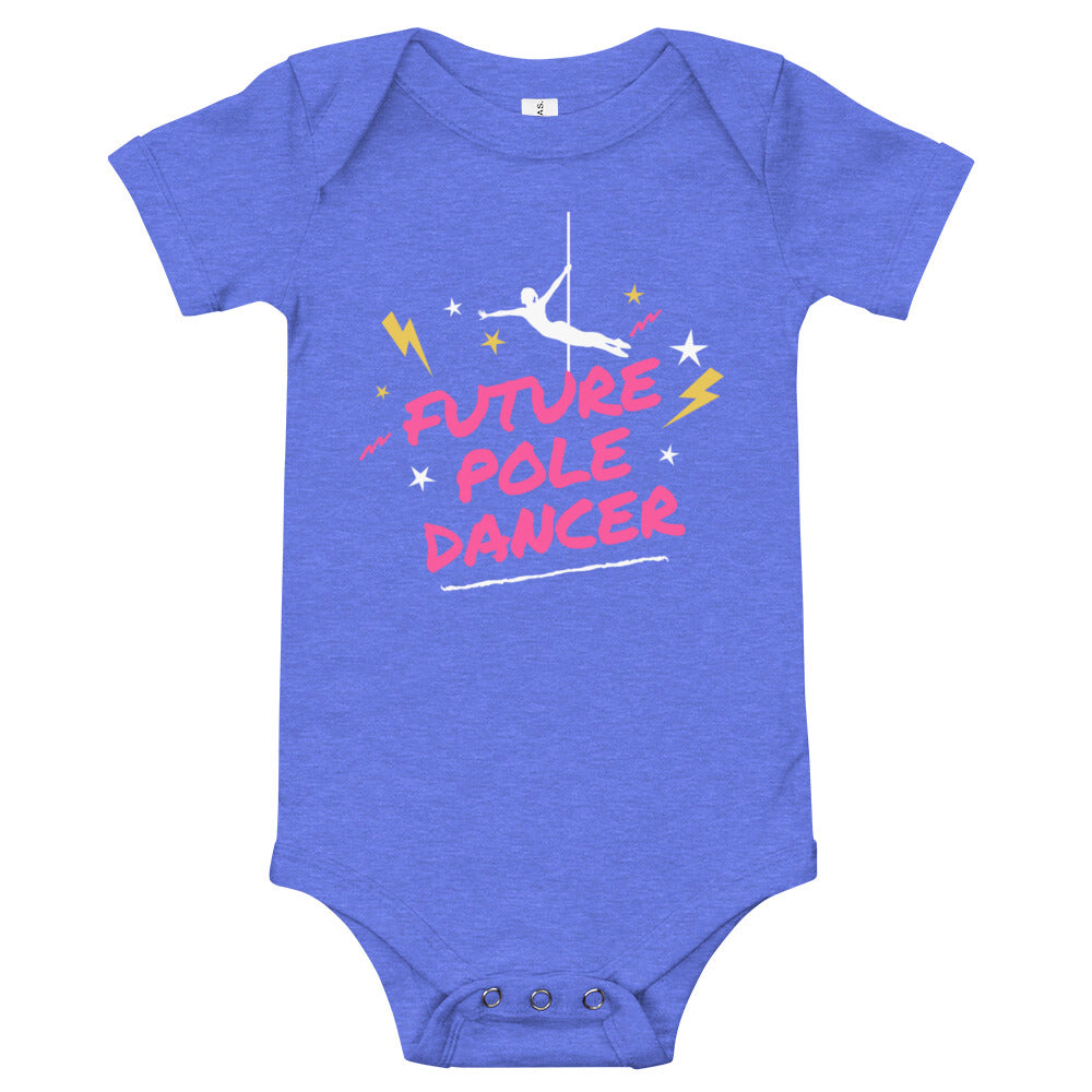 Future Pole Dancer - Short Sleeve Onesie