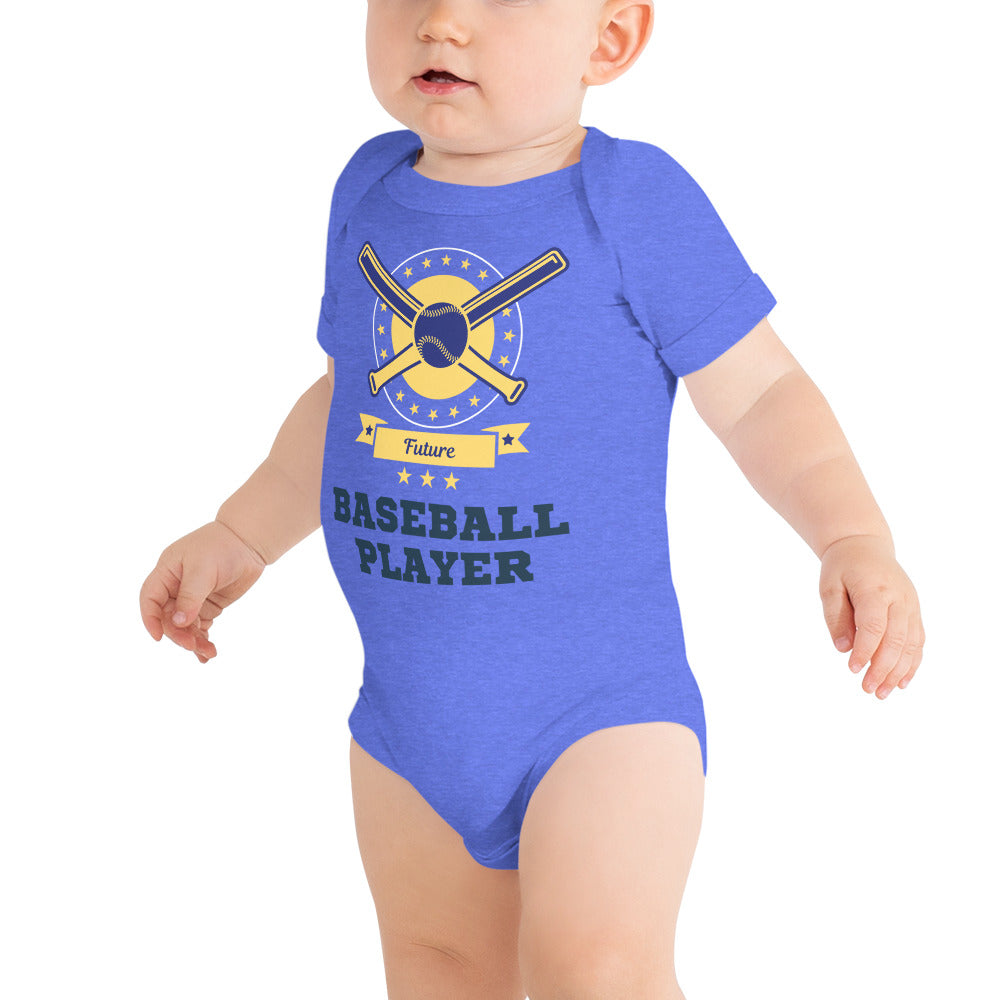 Future Baseball Player - Short Sleeve Onesie