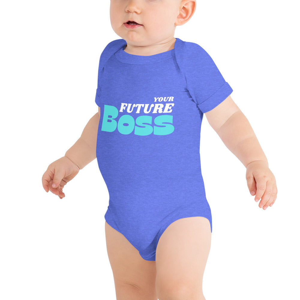 Your Future Boss - Short Sleeve Onesie