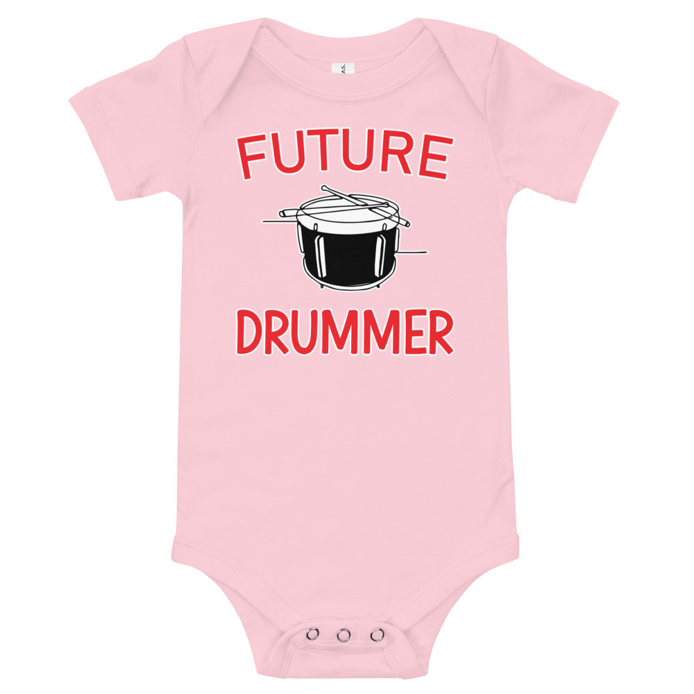 Future Drummer - Short Sleeve Onesie