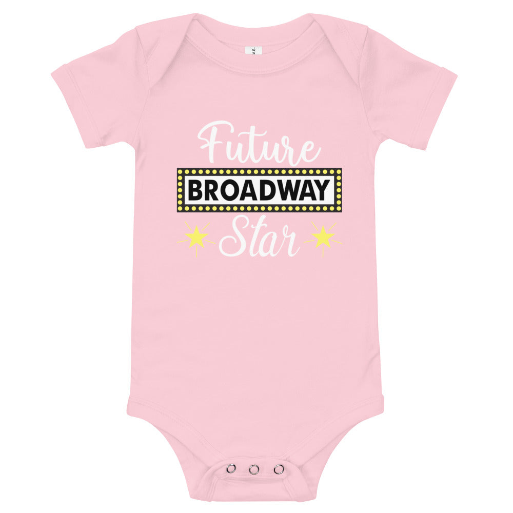 Future Broadway Star - Short Sleeve Onesie