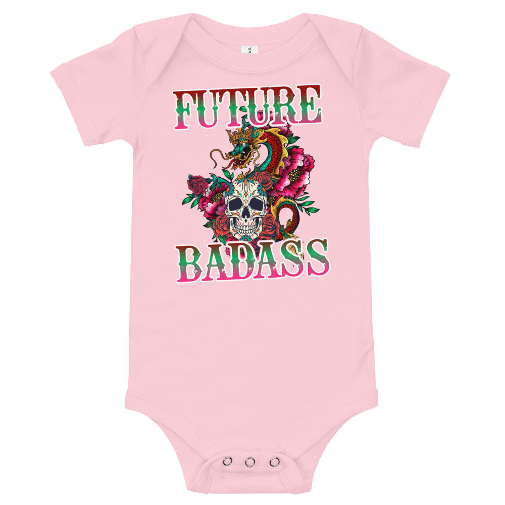 Future Badass - Short Sleeve Onesie