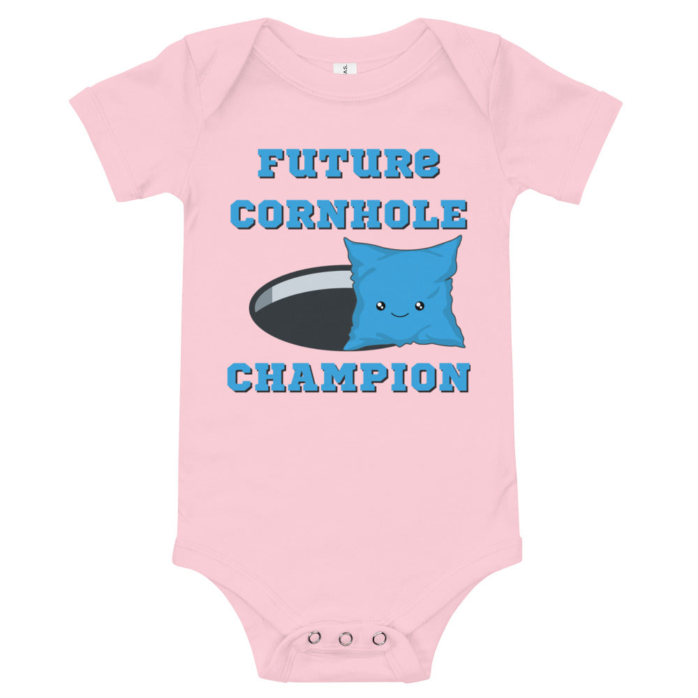 Future Cornhole Champion - Short Sleeve Onesie