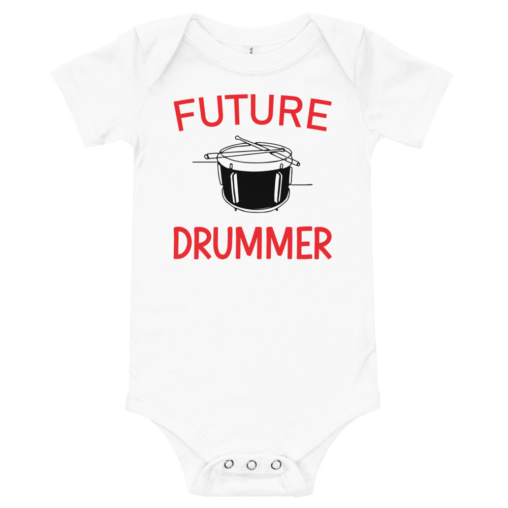 Future Drummer - Short Sleeve Onesie