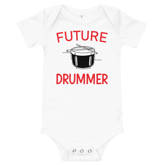 Future Drummer - Short Sleeve Onesie