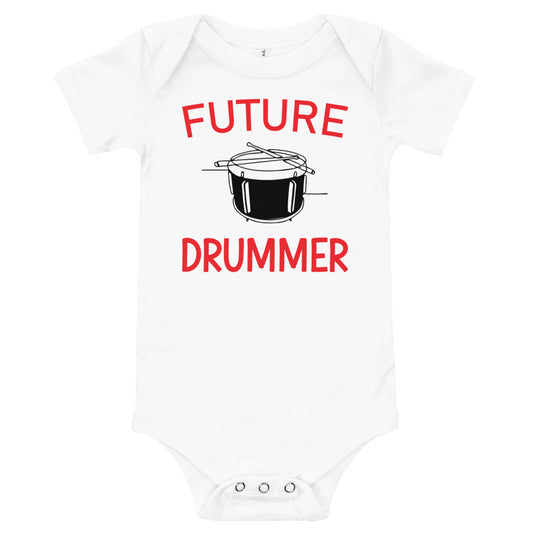 Future Drummer - Short Sleeve Onesie