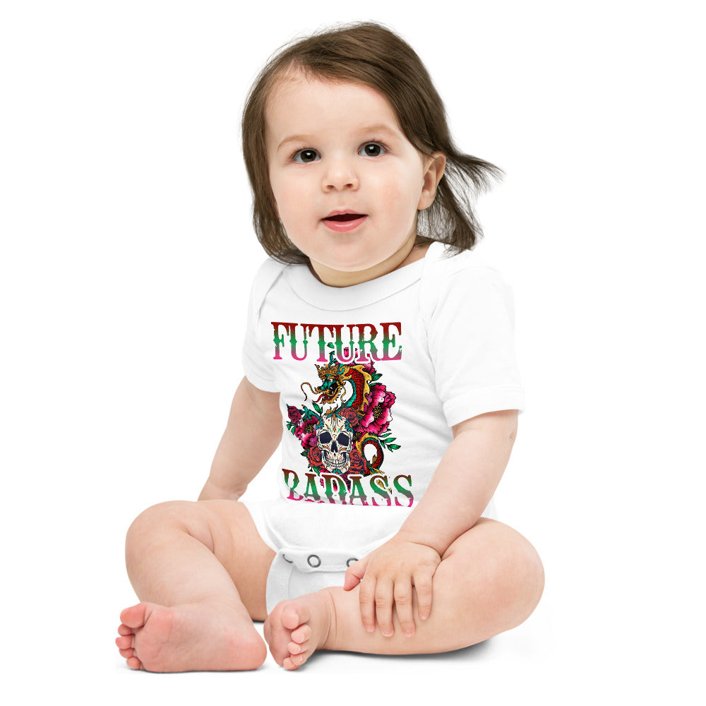 Future Badass - Short Sleeve Onesie