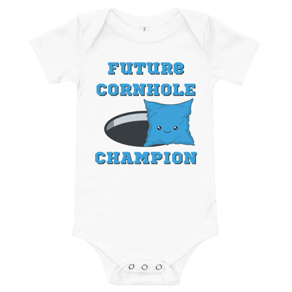 Future Cornhole Champion - Short Sleeve Onesie