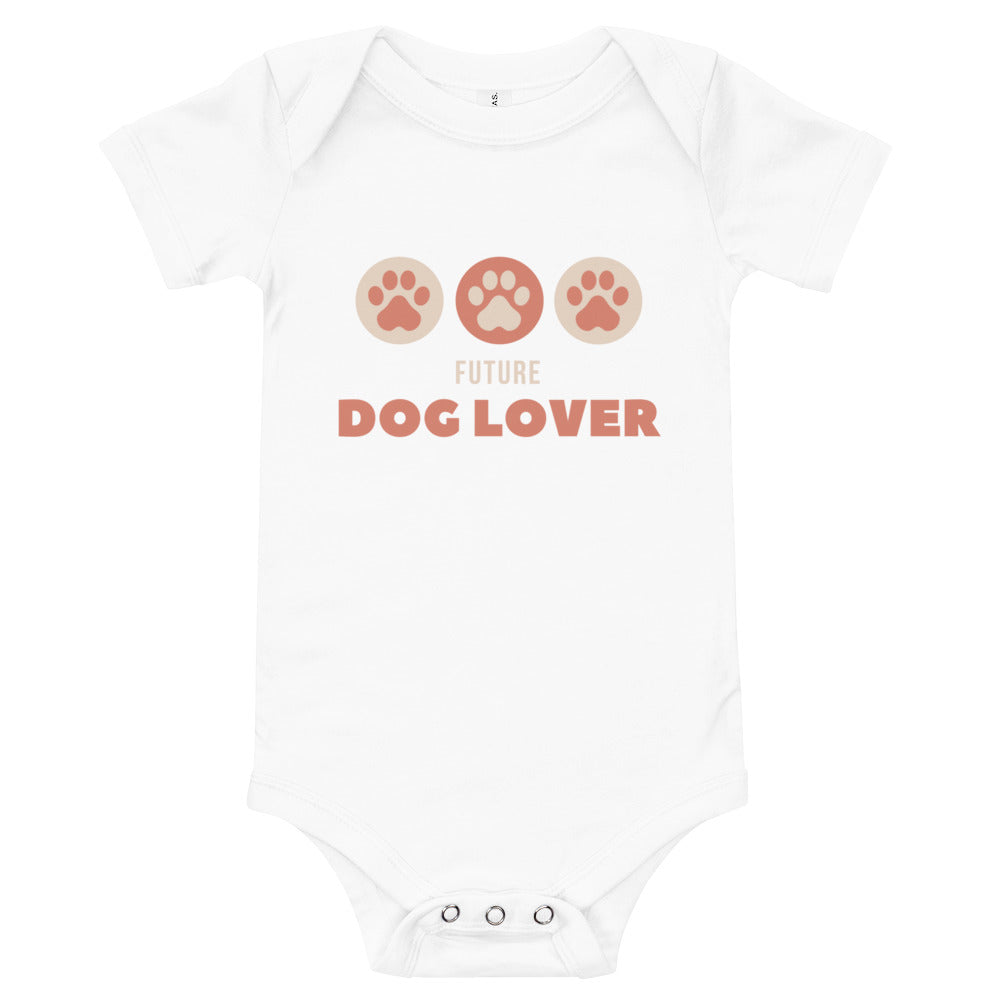 Future Dog Lover - Short Sleeve Onesie