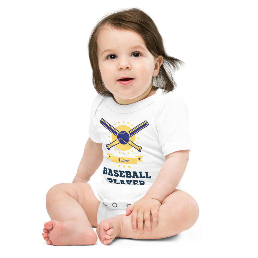 Future Baseball Player - Short Sleeve Onesie