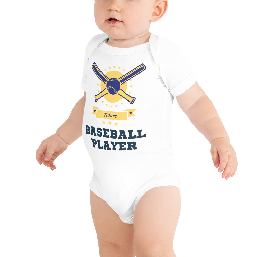 Future Baseball Player - Short Sleeve Onesie