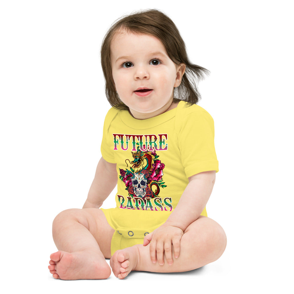 Future Badass - Short Sleeve Onesie