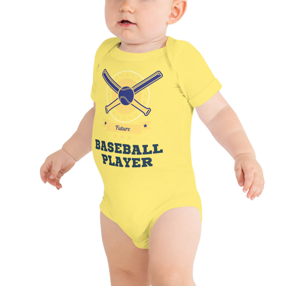 Future Baseball Player - Short Sleeve Onesie