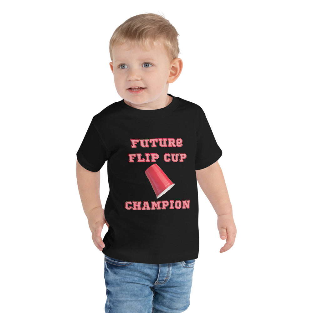 Future Flip Cup Champion - Toddler Tee