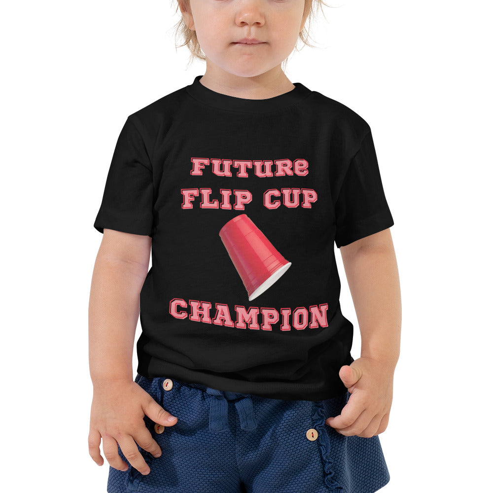 Future Flip Cup Champion - Toddler Tee