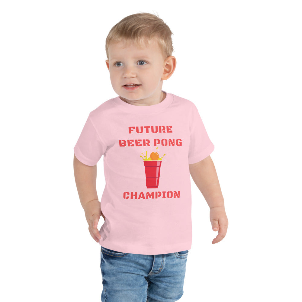 Future Beer Pong Champion - Toddler Tee