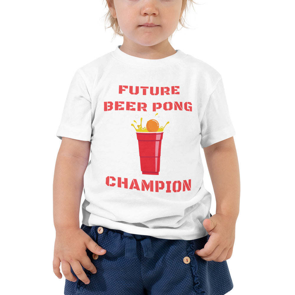 Future Beer Pong Champion - Toddler Tee