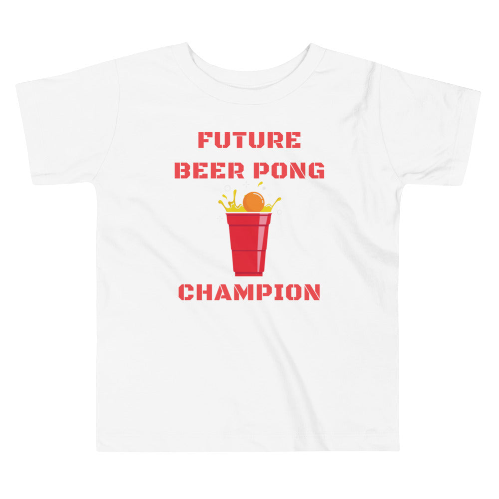 Future Beer Pong Champion - Toddler Tee