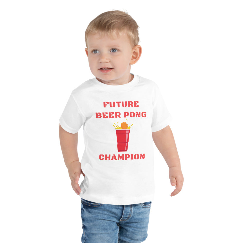 Future Beer Pong Champion - Toddler Tee